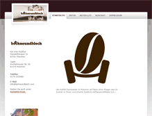 Tablet Screenshot of bohneundblech.com